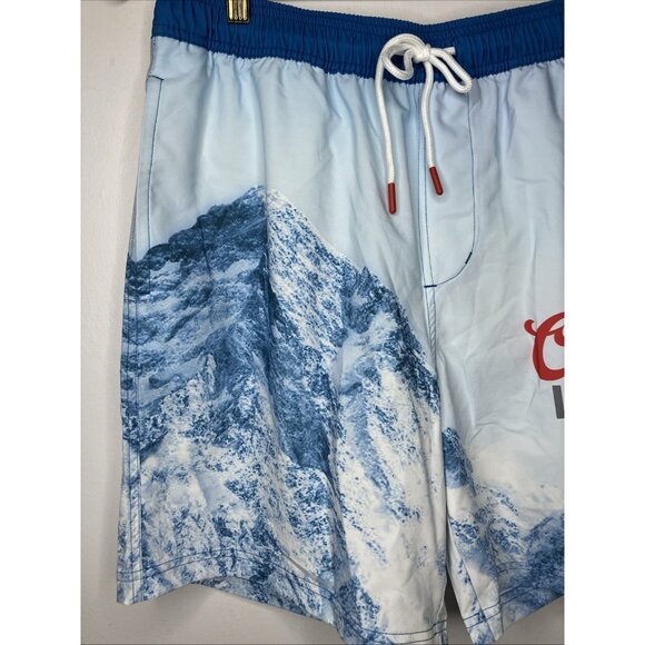 Coors Light Swim Trunks Board Shorts Lined Men's 32/34 Blue - Picture 3 of 7